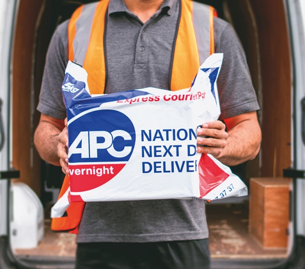 APC Overnight mailing bags by PDS