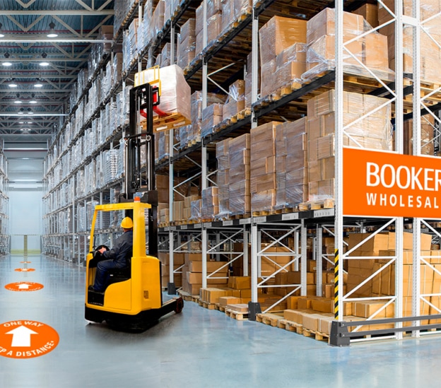 Booker Wholesale utilise PDS+ for collateral management, stock control and online ordering.