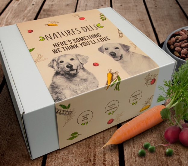 natures Deli packaging sleeve and box printed and sourced by PDS